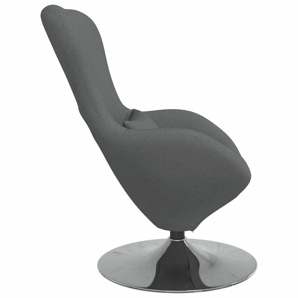 Fauteuil œuf Gris foncé 63 x 73 x 90 cm tissu - XIOS