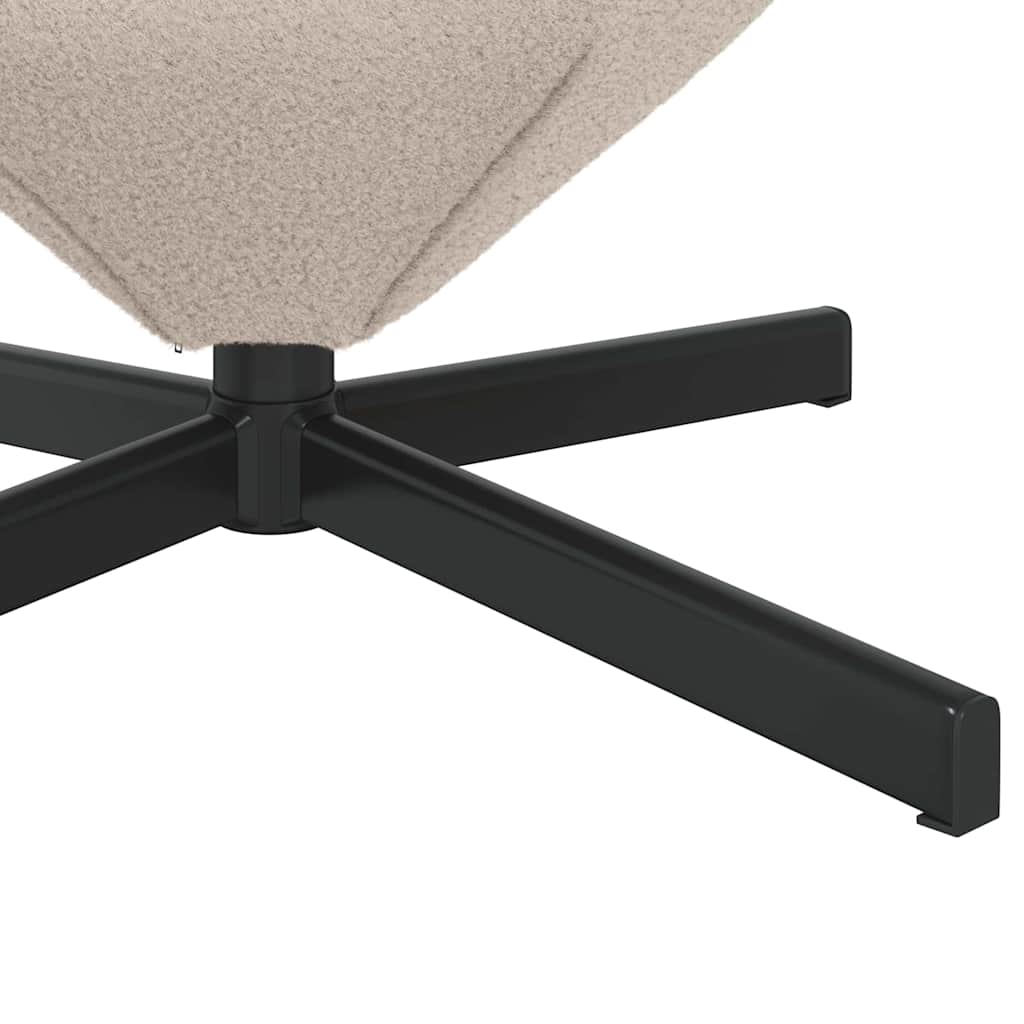 Fauteuil œuf Gris clair 63 x 73 x 90 cm tissu - XIOS