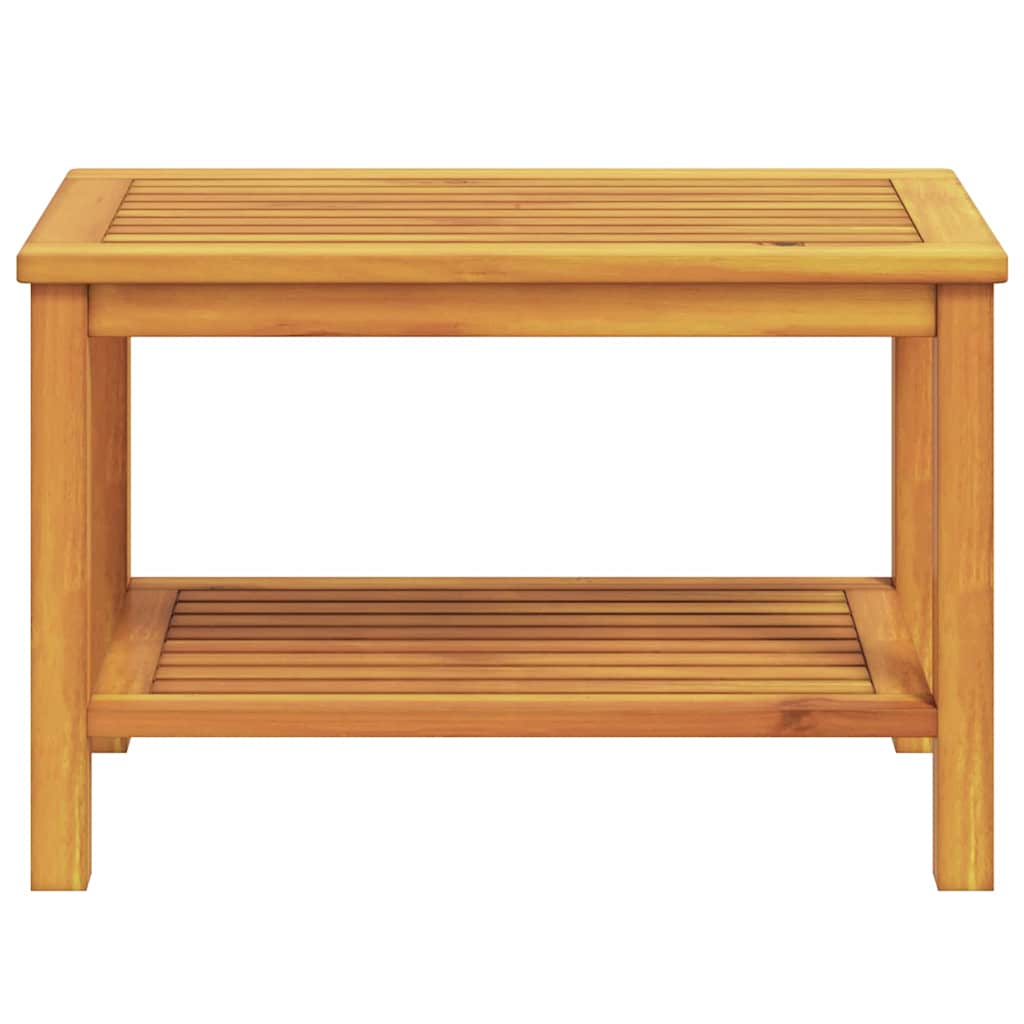Table basse Marron 90 x 50 x 45 cm Bois d'acacia massif - XIOS