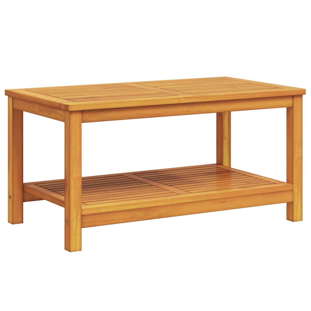 Table basse Marron 110 x 55 x 45 cm Bois d'acacia massif - XIOS