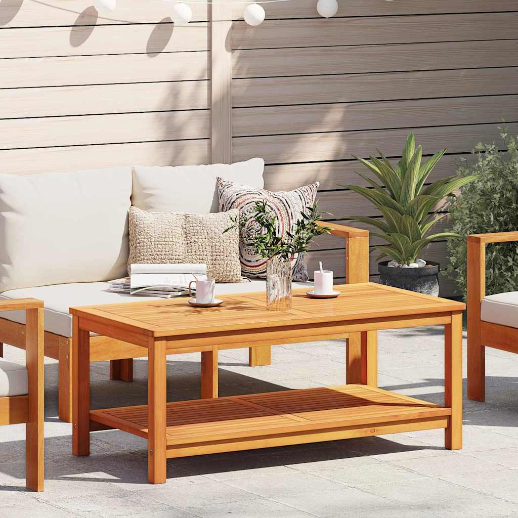 Table basse Marron 70 x 40 x 45 cm Bois d'acacia massif - XIOS