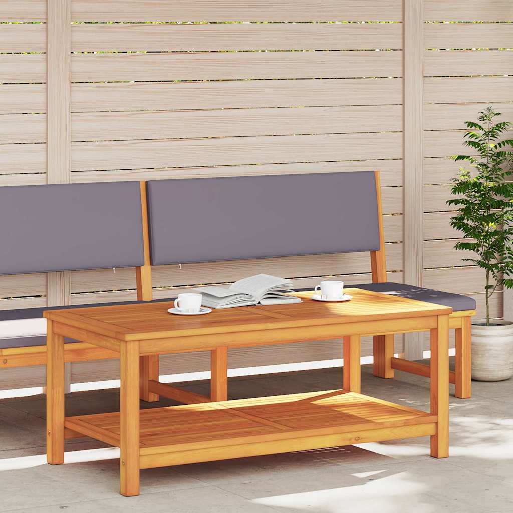 Table basse Marron 70 x 40 x 45 cm Bois d'acacia massif - XIOS