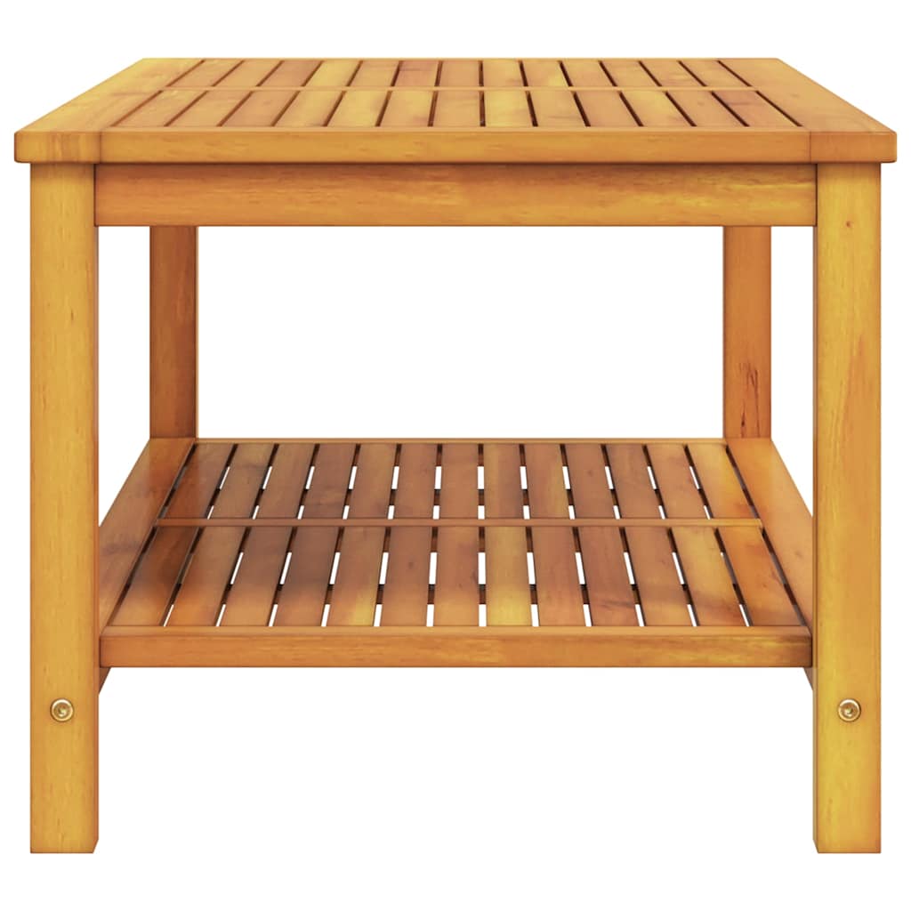 Table basse Marron 70 x 40 x 45 cm Bois d'acacia massif - XIOS
