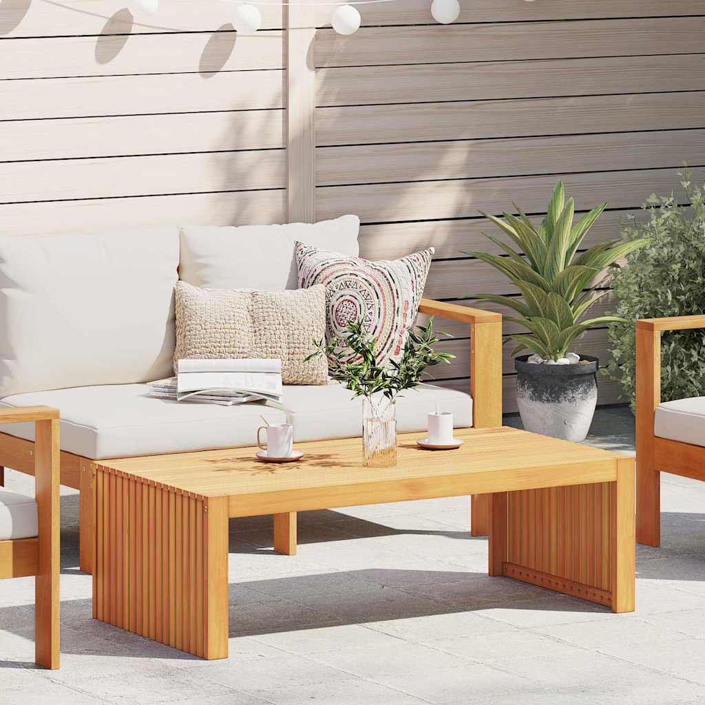 Table basse Marron 110 x 55 x 35 cm Bois d'acacia massif - XIOS