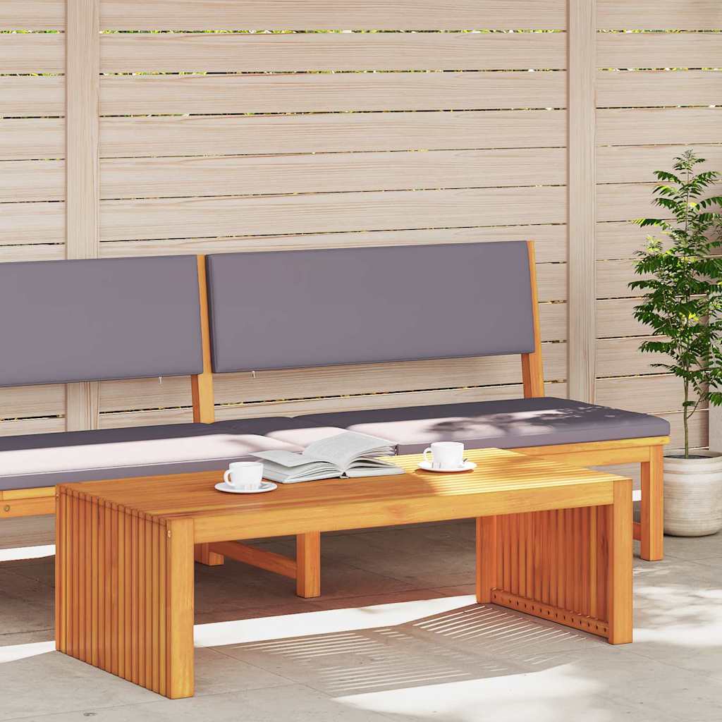 Table basse Marron 110 x 55 x 35 cm Bois d'acacia massif - XIOS