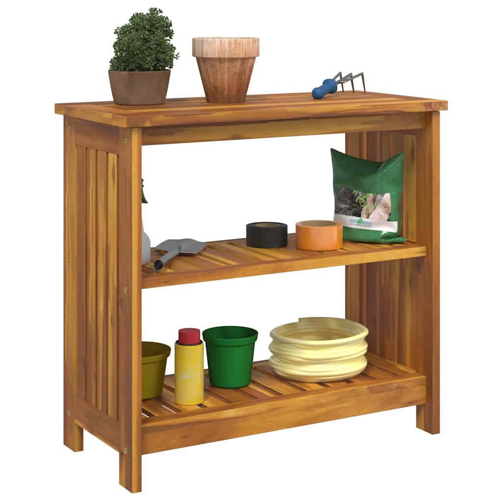 Armoire de jardin avec étagère Marron 75 x 35 x 70 cm - XIOS