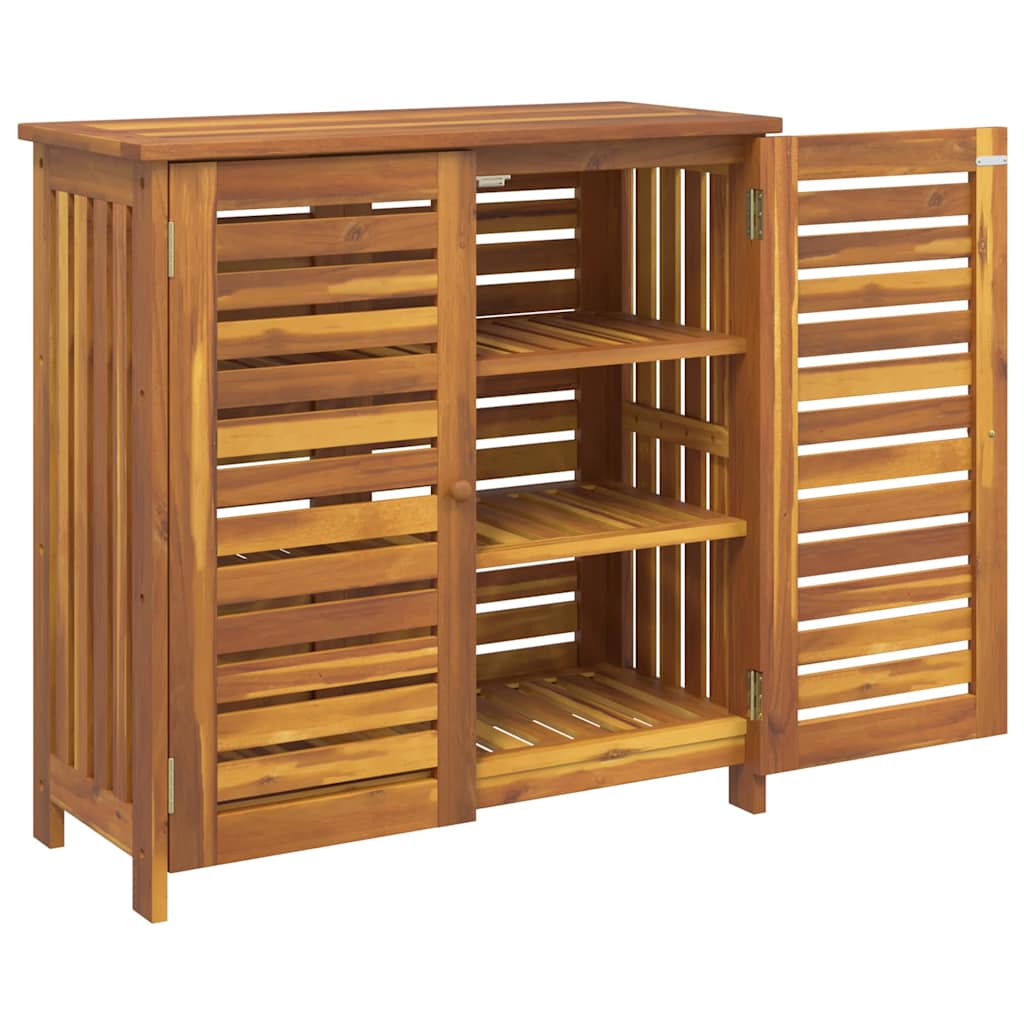 Armoire de jardin avec stockage Marron 90 x 40 x 90 cm - XIOS