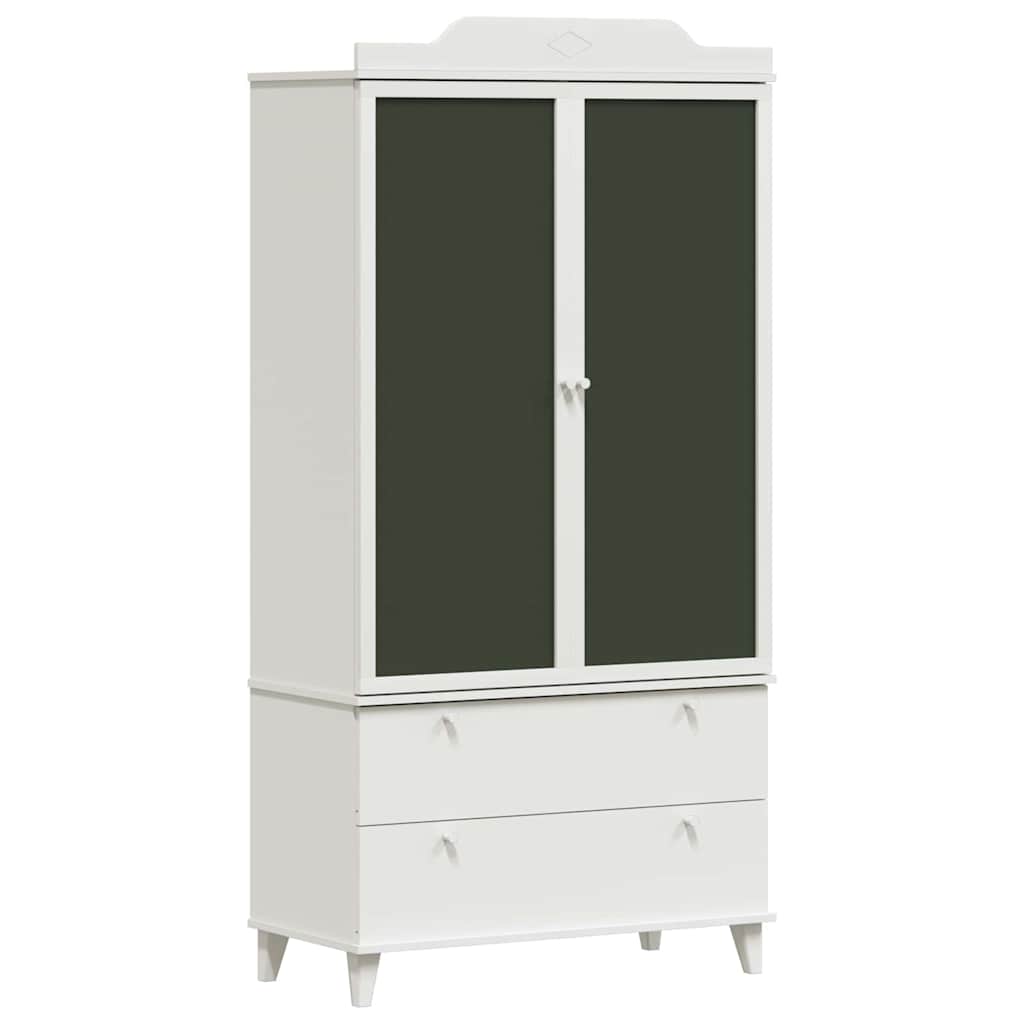 Armoire Tableau Noir avec tiroir Blanc Bois d'ingénierie - XIOS