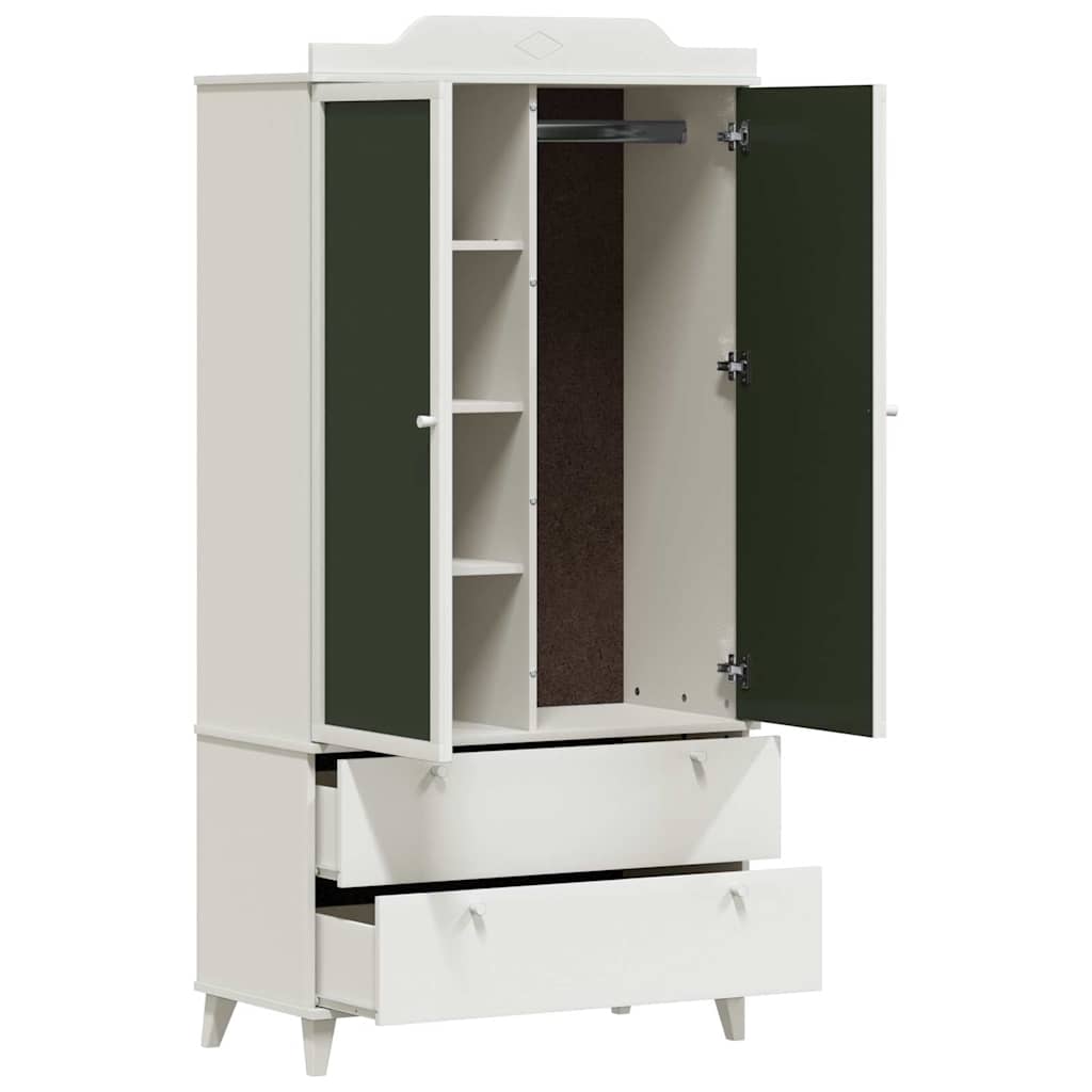 Armoire Tableau Noir avec tiroir Blanc Bois d'ingénierie - XIOS