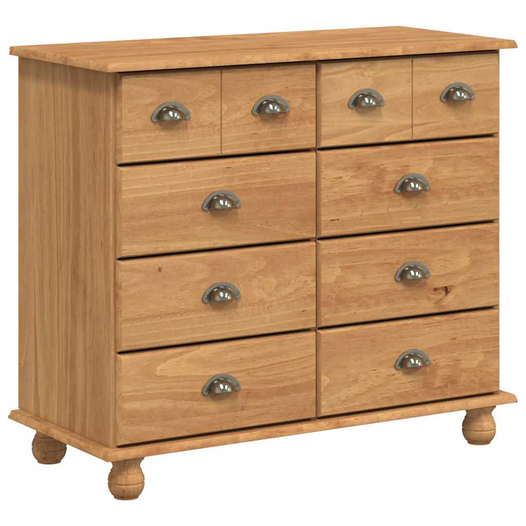 Hutch ASKIM marron miel 91 x 40 x 184 cm Bois de pin massif - XIOS