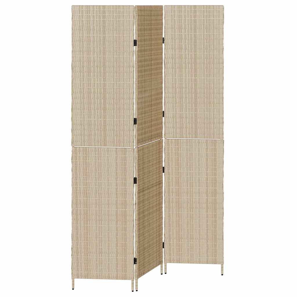 Paravent Beige 146 x 200 cm. polyrotin - XIOS