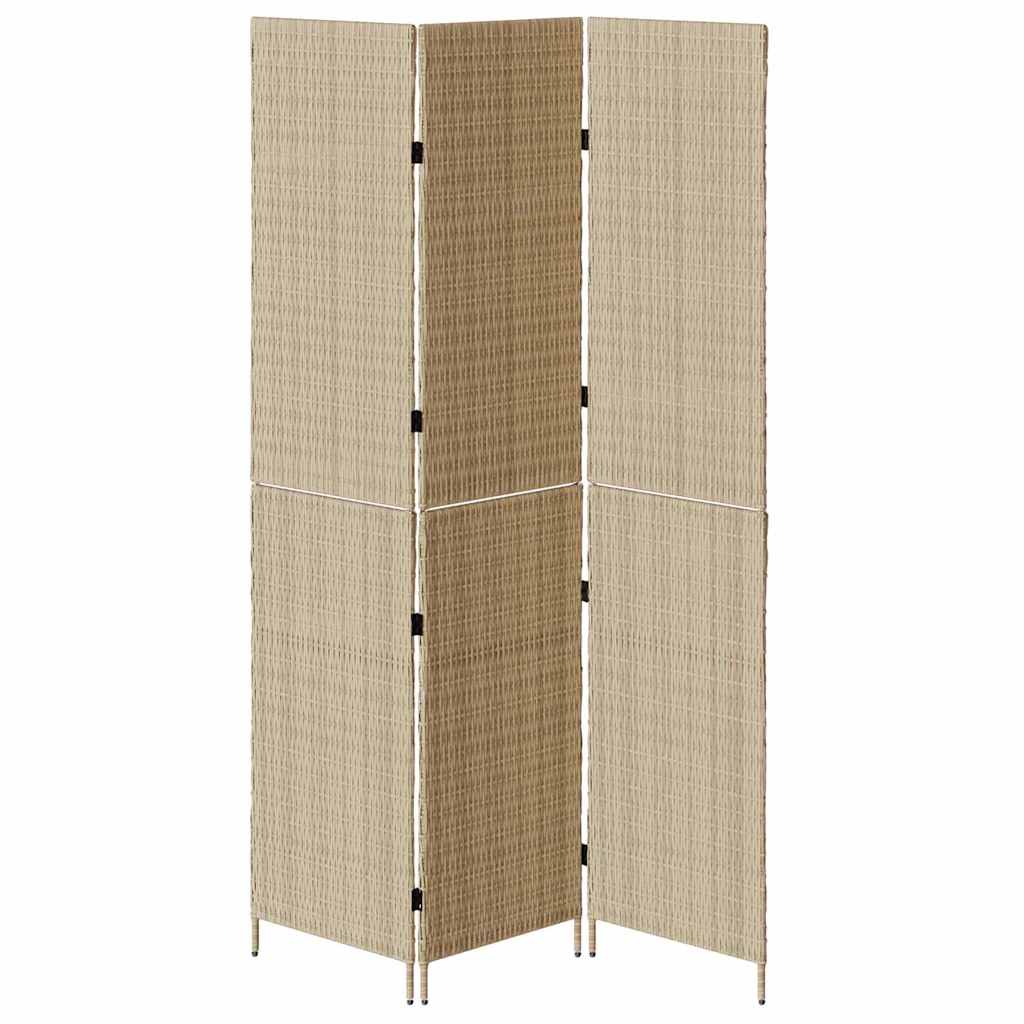 Paravent Beige 146 x 200 cm. polyrotin - XIOS