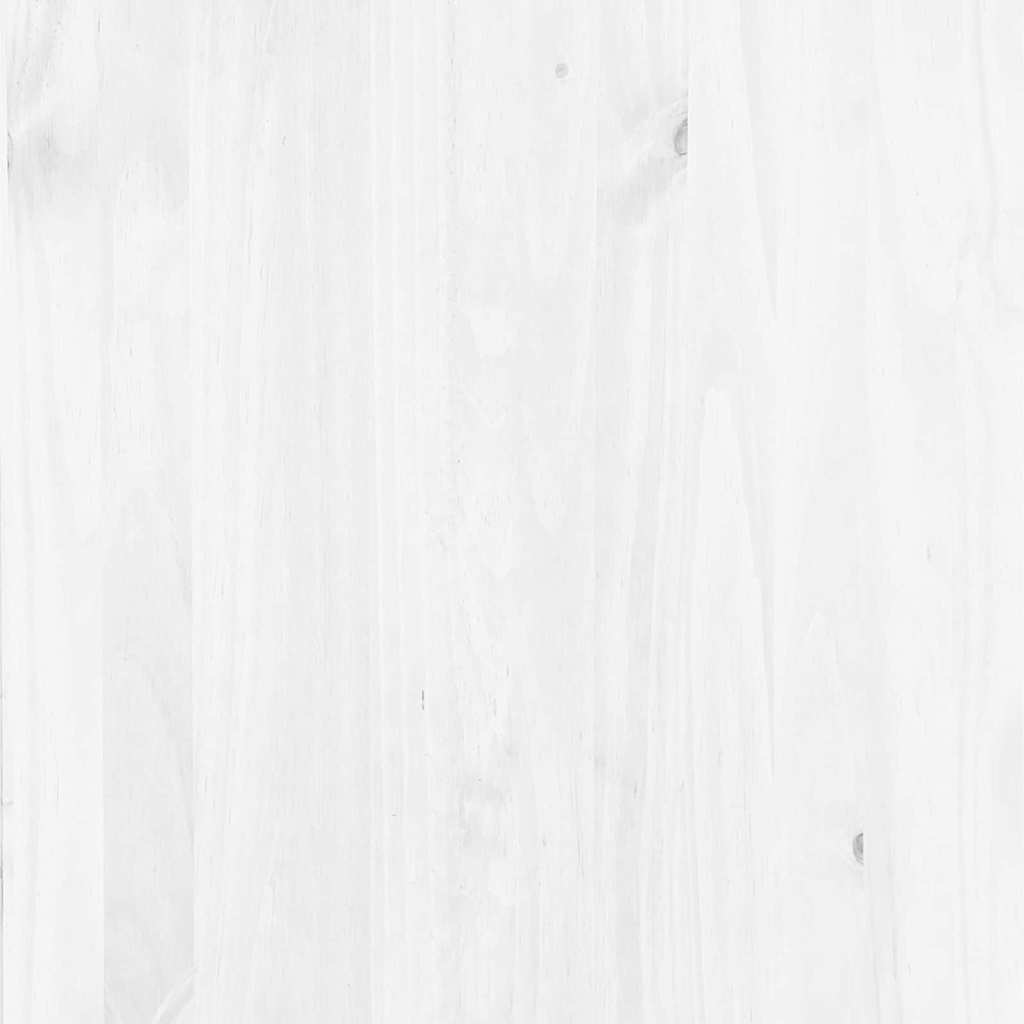 Hutch ASKIM Blanc 91 x 30 x 104 cm Bois massif en pin - XIOS