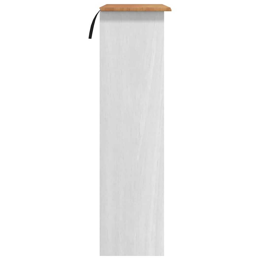 Hutch ASKIM Blanc 91 x 30 x 104 cm Bois massif en pin - XIOS