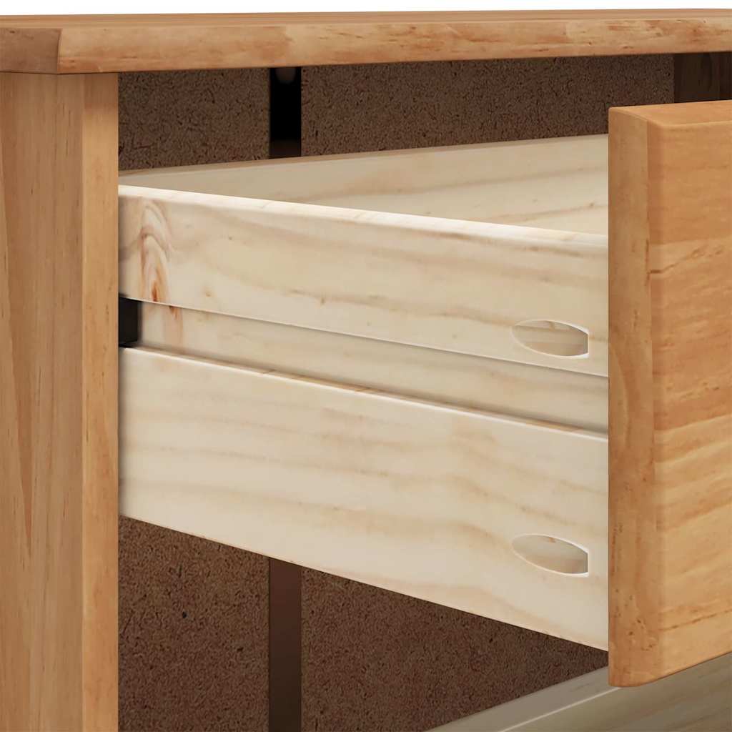 Cabinet à chaussures avec tiroir ASKIM Marron 85 x 35 x 108 cm - XIOS