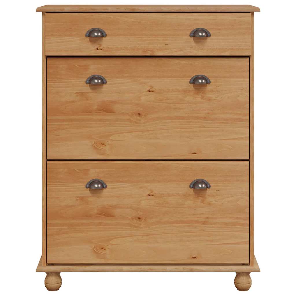 Cabinet à chaussures avec tiroir ASKIM Marron 85 x 35 x 108 cm - XIOS