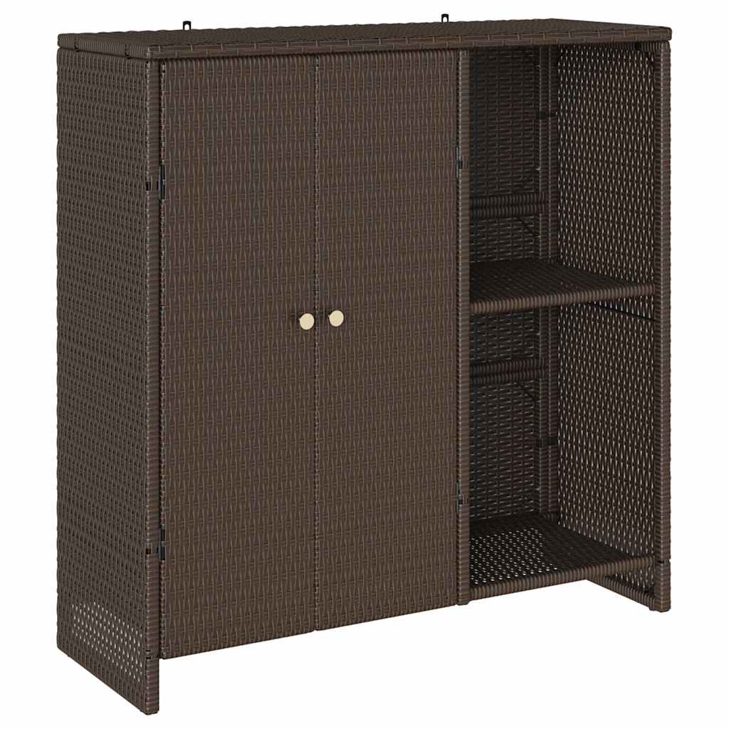 Armoire de rangement avec porte Marron 100 x 36 x 102 cm Rotin - XIOS
