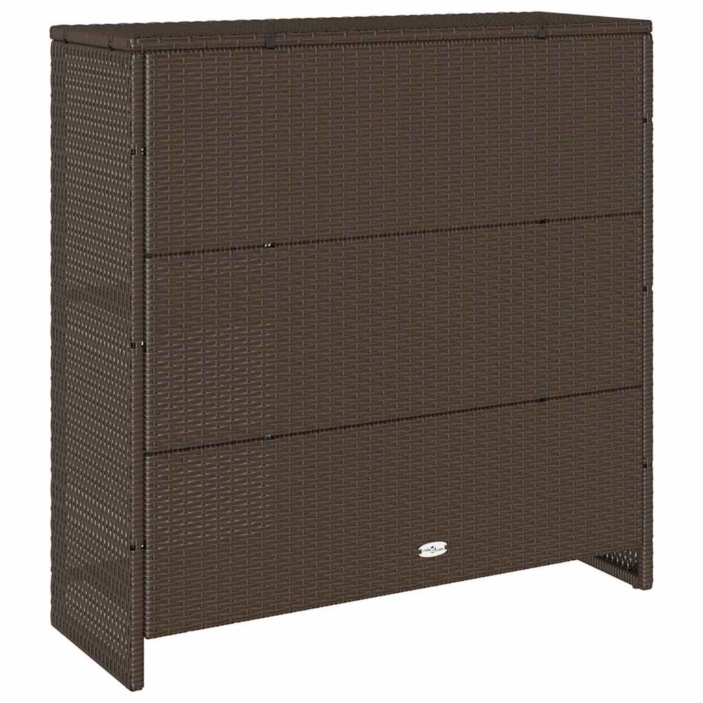 Armoire de rangement avec porte Marron 100 x 36 x 102 cm Rotin - XIOS