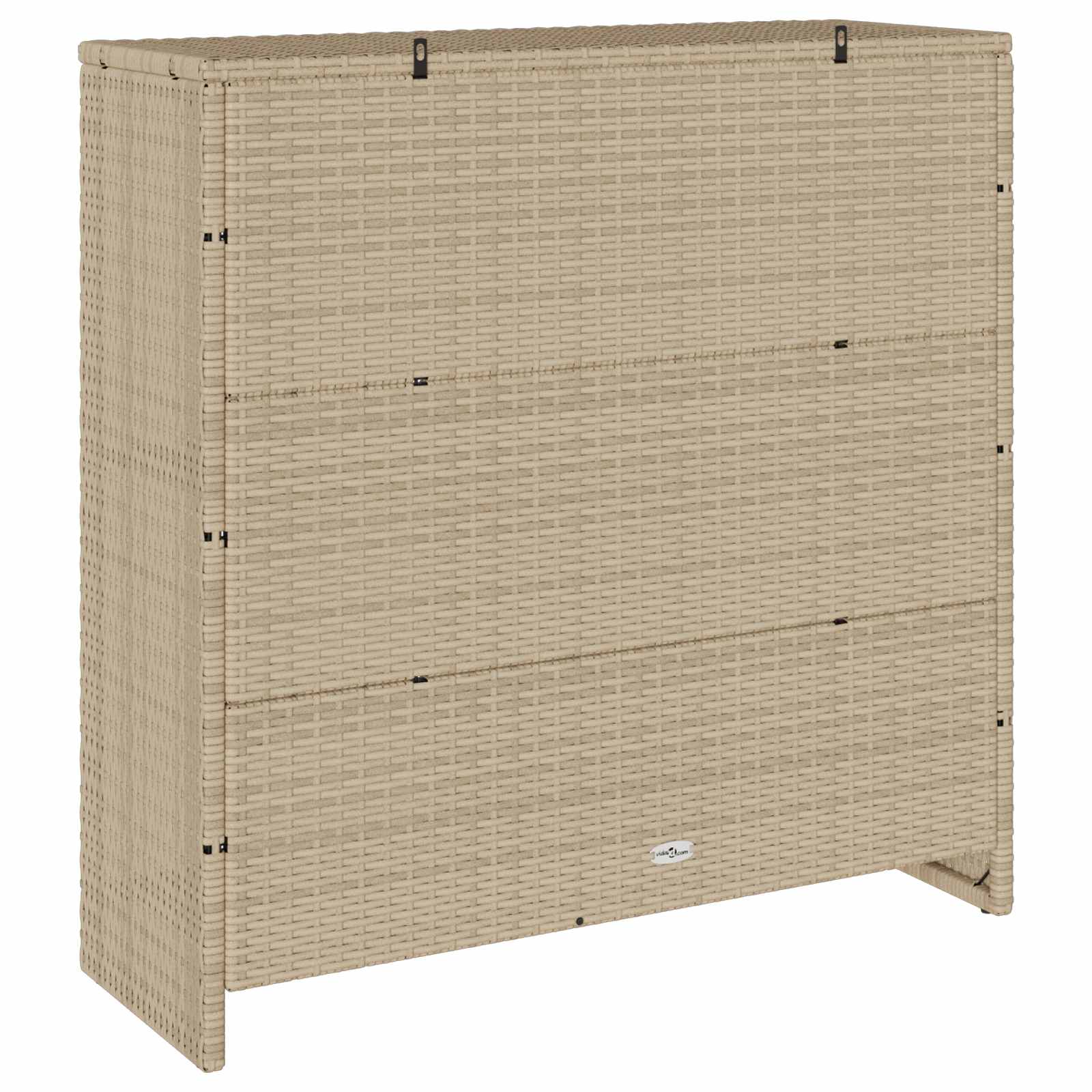 Armoire de rangement avec étagère Beige 100 x 36 x 102 cm Rotin - XIOS