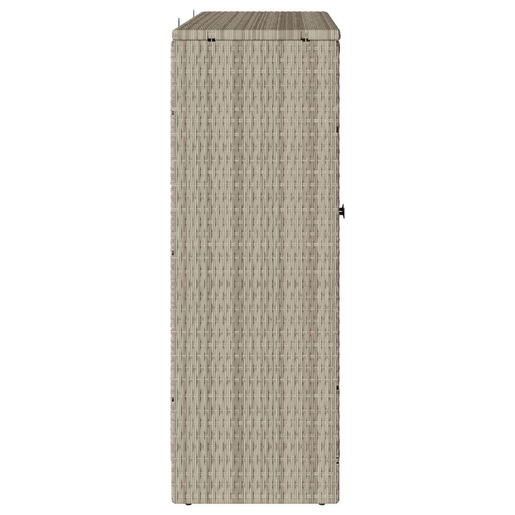 Armoire de rangement Gris clair 100 x 36 x 102 cm Rotin - XIOS