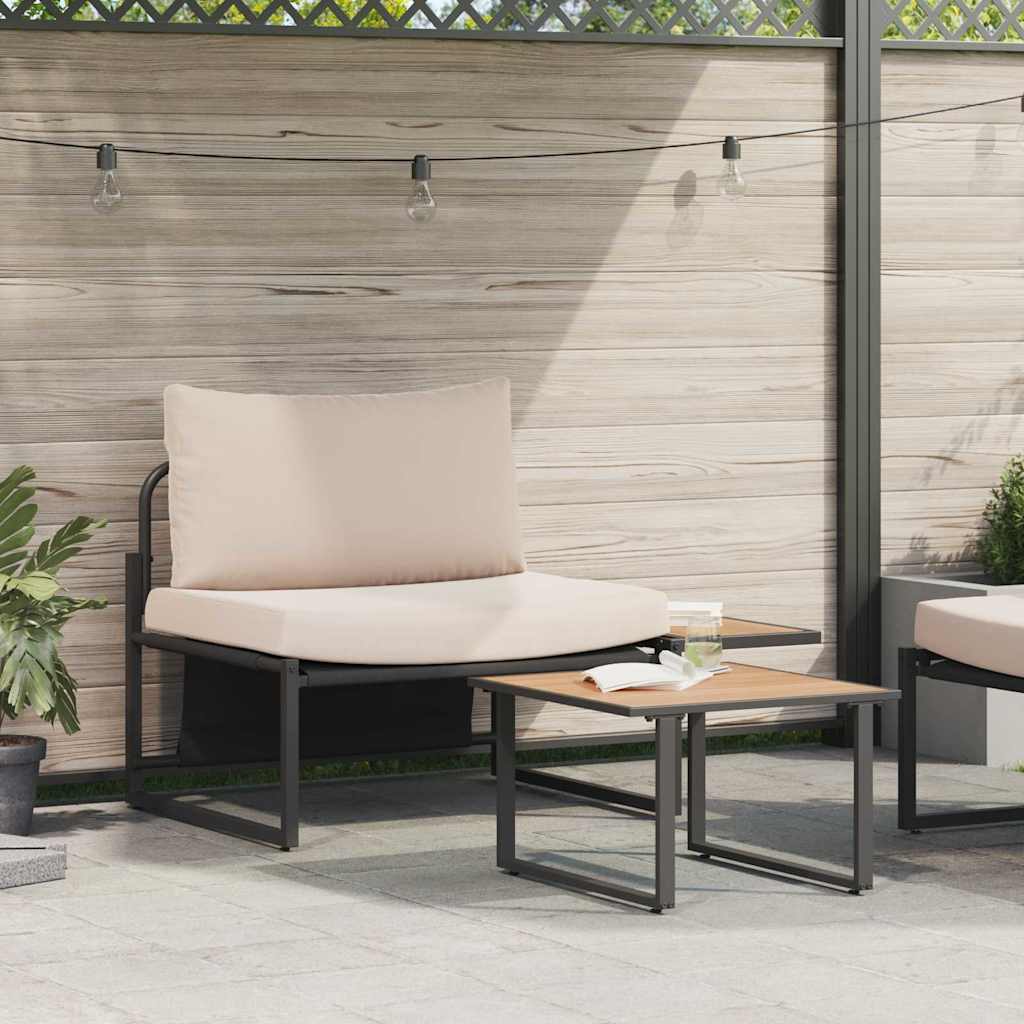 Ensemble de canapé de jardin 2 pcs Taupe Acier - XIOS