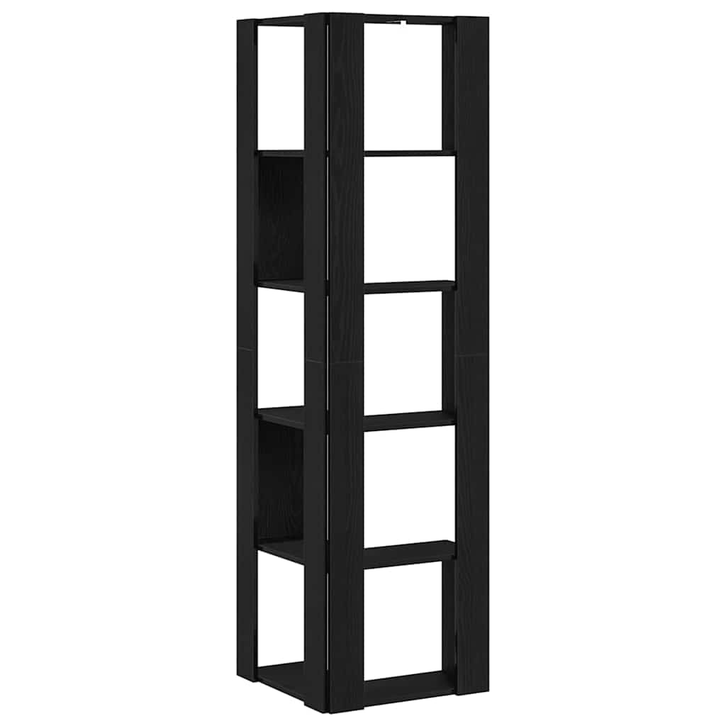 Bibliothèque d'angle Chêne noir 50 x 50 x 179 cm - XIOS