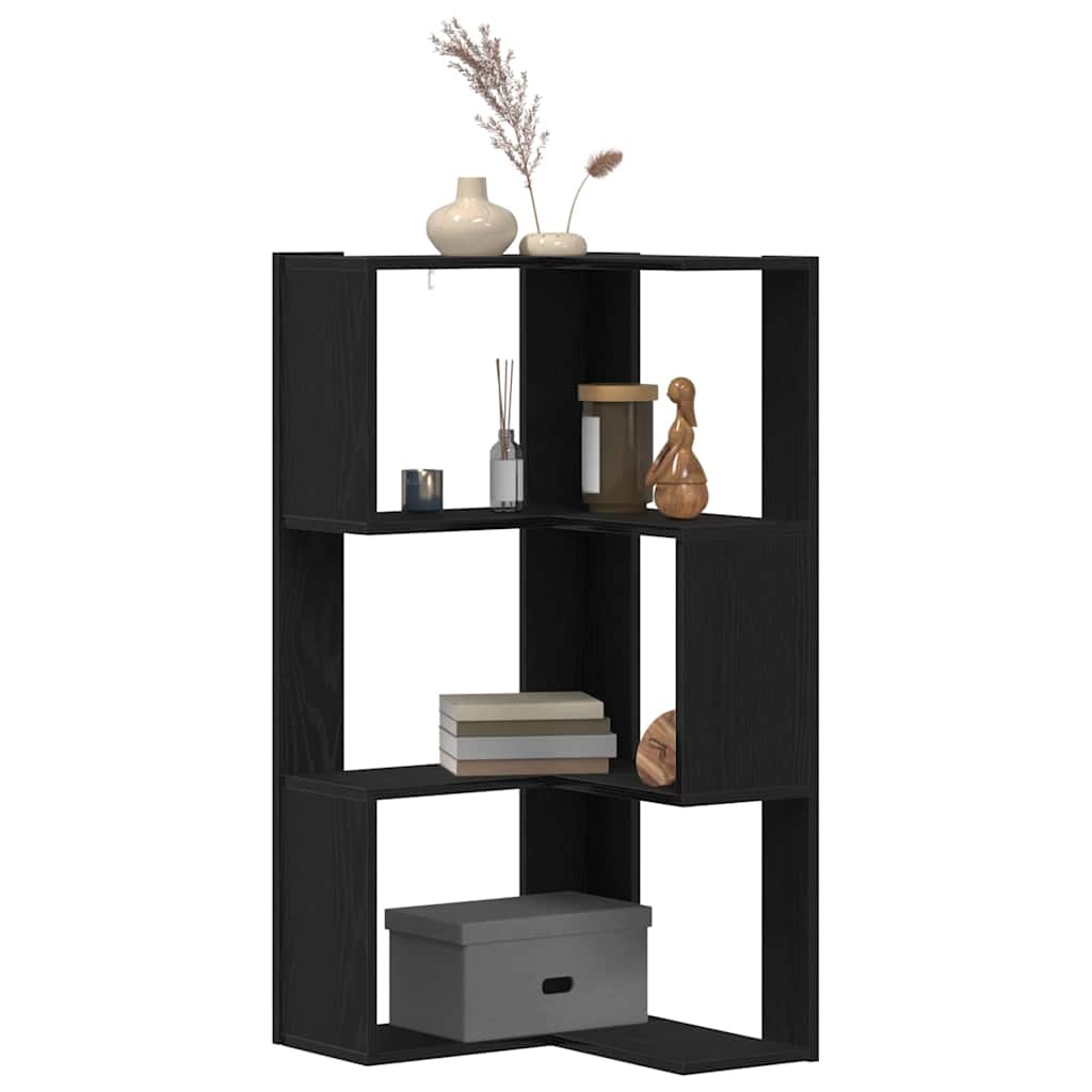 Bibliothèque d'angle Chêne noir 50 x 50 x 102 cm - XIOS