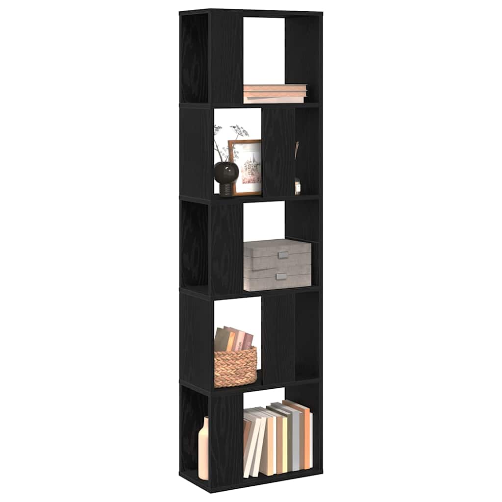 Étagère Chêne noir 45 x 23.5 x 162.5 cm Bois d'ingénierie - XIOS