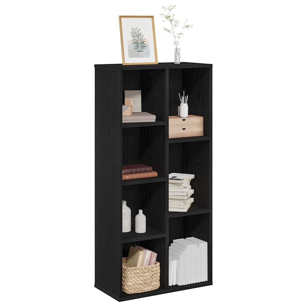 Bibliothèque Chêne noir 50 x 25 x 105 cm Bois d'ingénierie - XIOS
