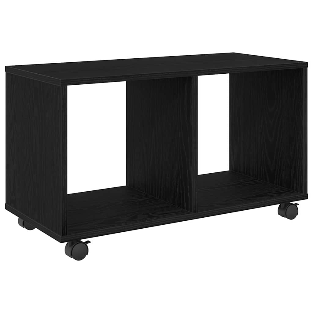 Table d'appoint Chêne noir 72 x 33 x 42.5 cm Bois d'ingénierie - XIOS