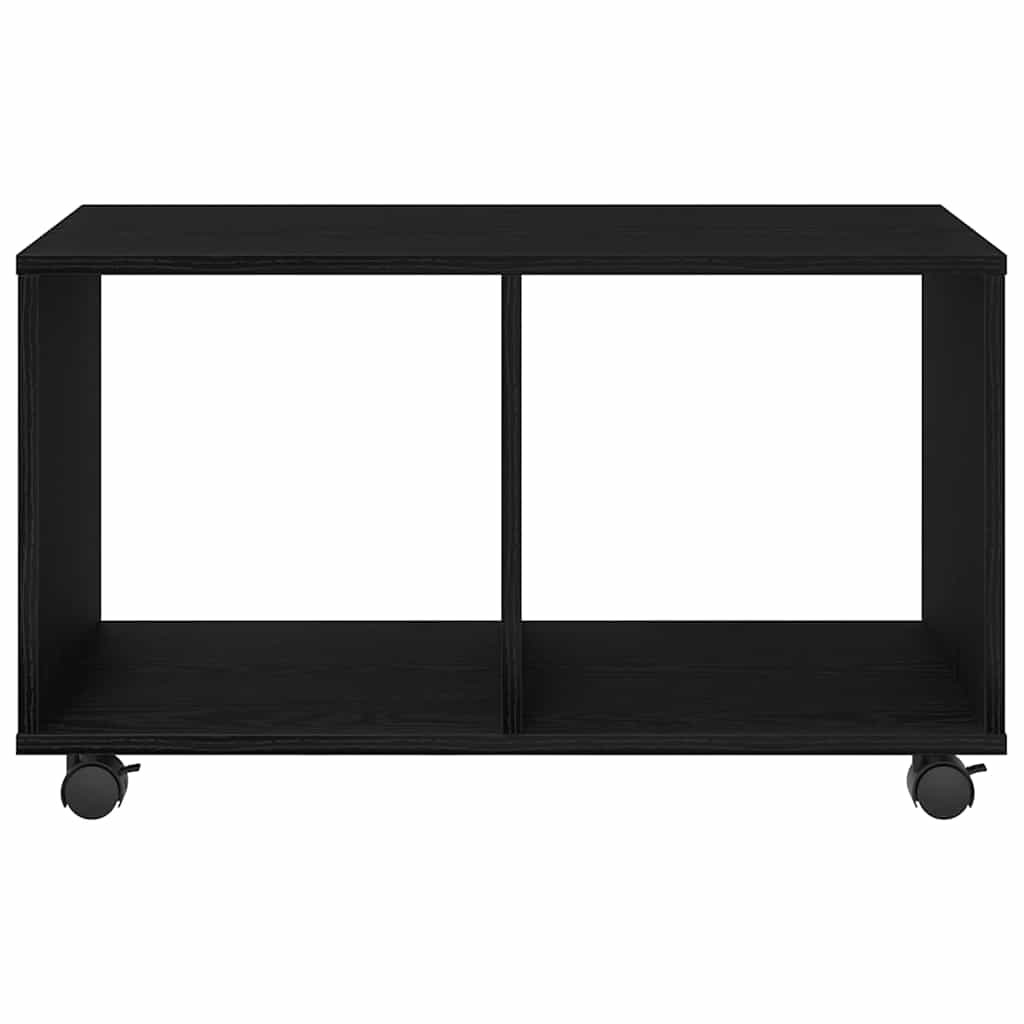 Table d'appoint Chêne noir 72 x 33 x 42.5 cm Bois d'ingénierie - XIOS