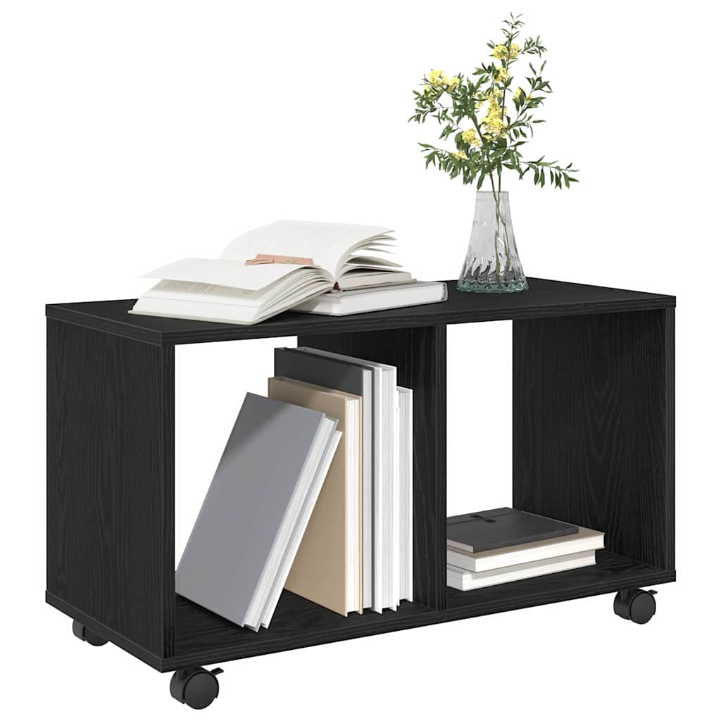 Table d'appoint Chêne noir 72 x 33 x 42.5 cm Bois d'ingénierie - XIOS