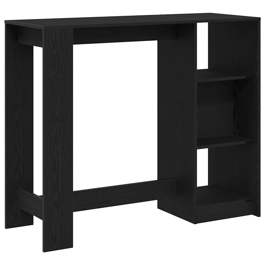 Table de bar Chêne noir 124 x 46 x 103.5 cm Bois d'ingénierie - XIOS