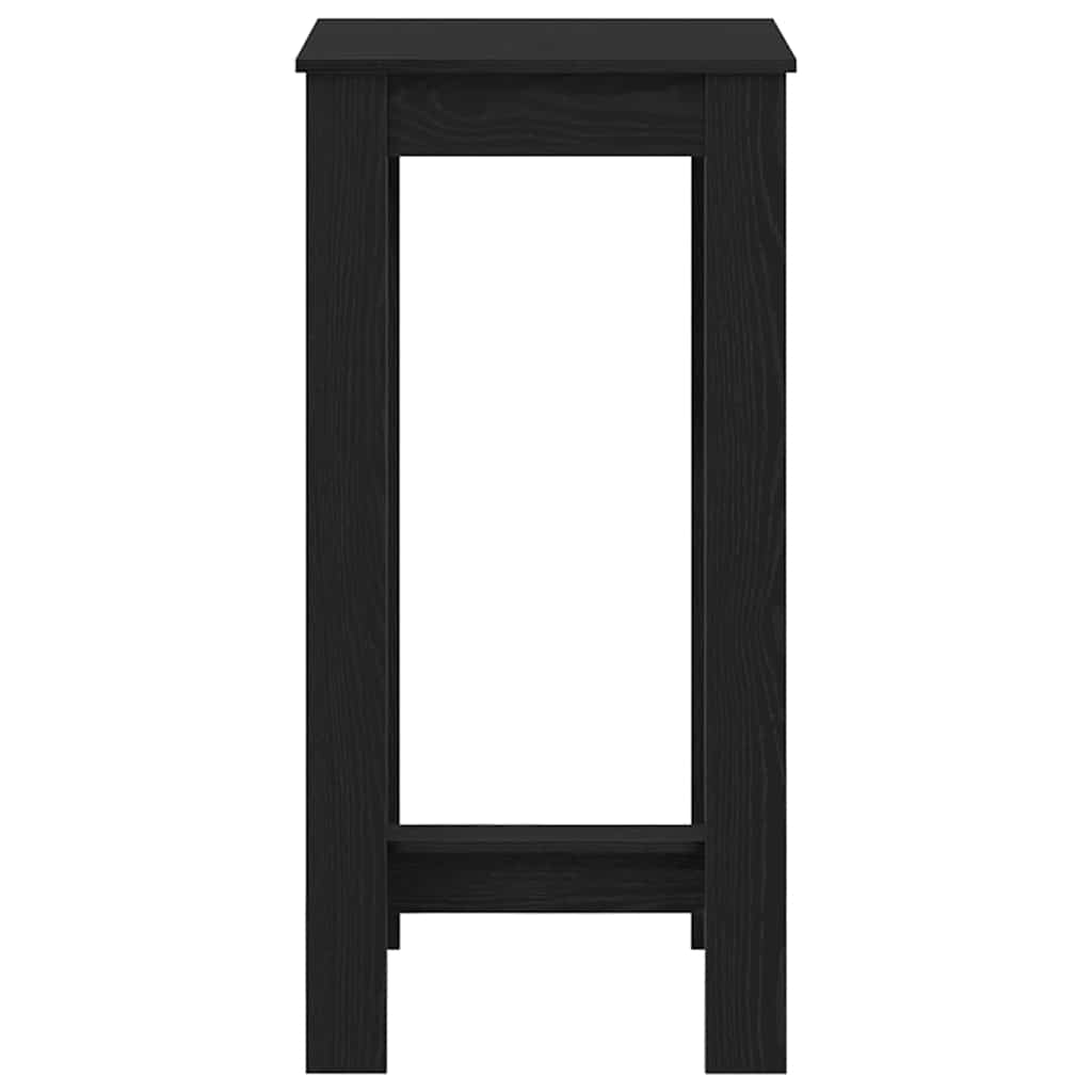 Table de bar Chêne noir 51 x 50 x 103,5 cm Bois d'ingénierie