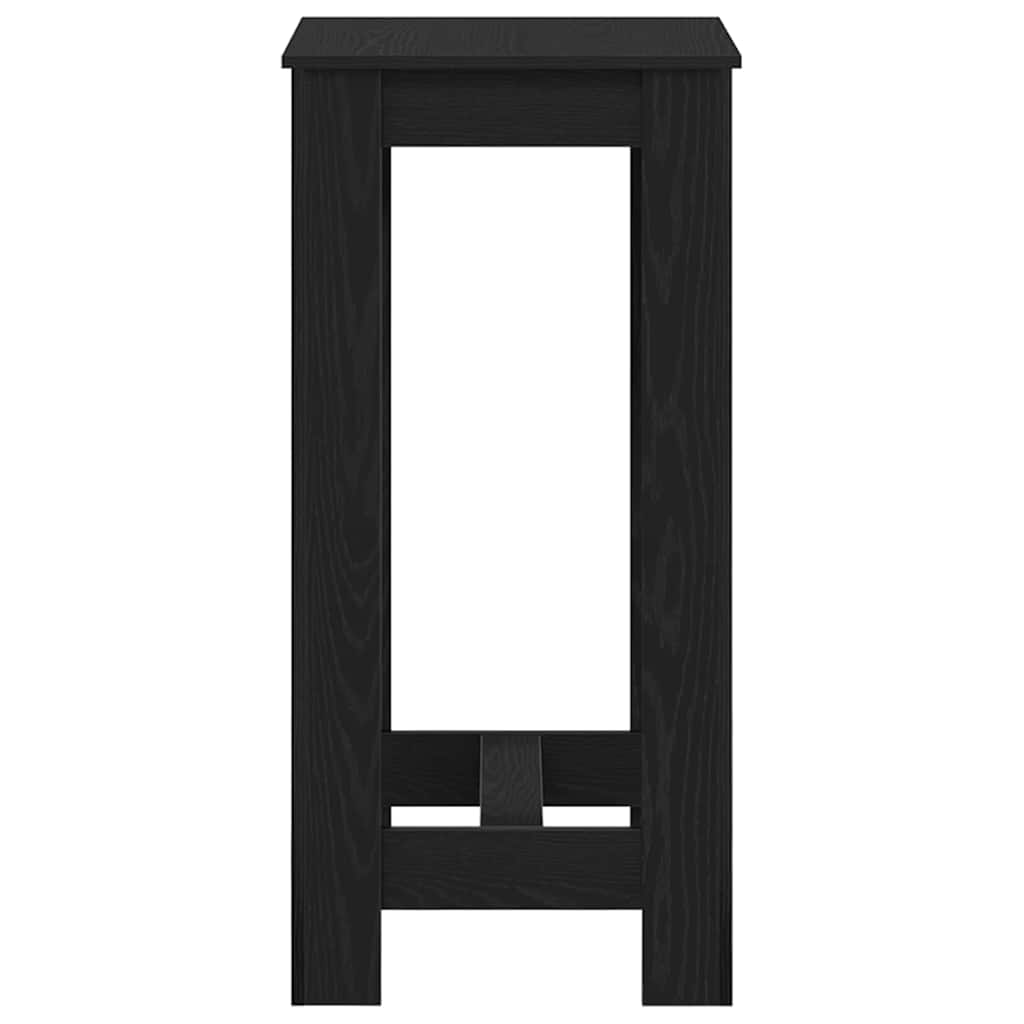Table de bar Chêne noir 51 x 50 x 103,5 cm Bois d'ingénierie