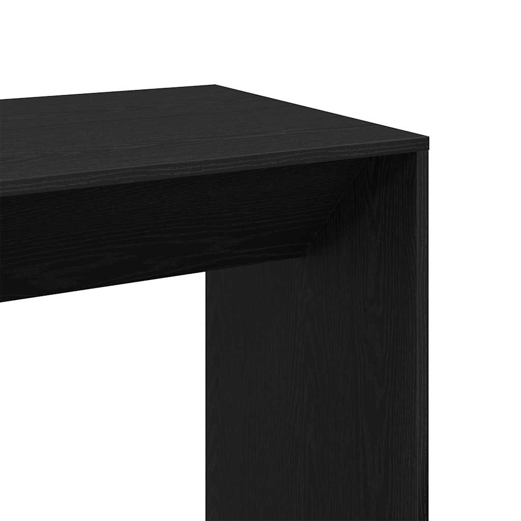 Table de bar Chêne noir 51 x 50 x 103,5 cm Bois d'ingénierie