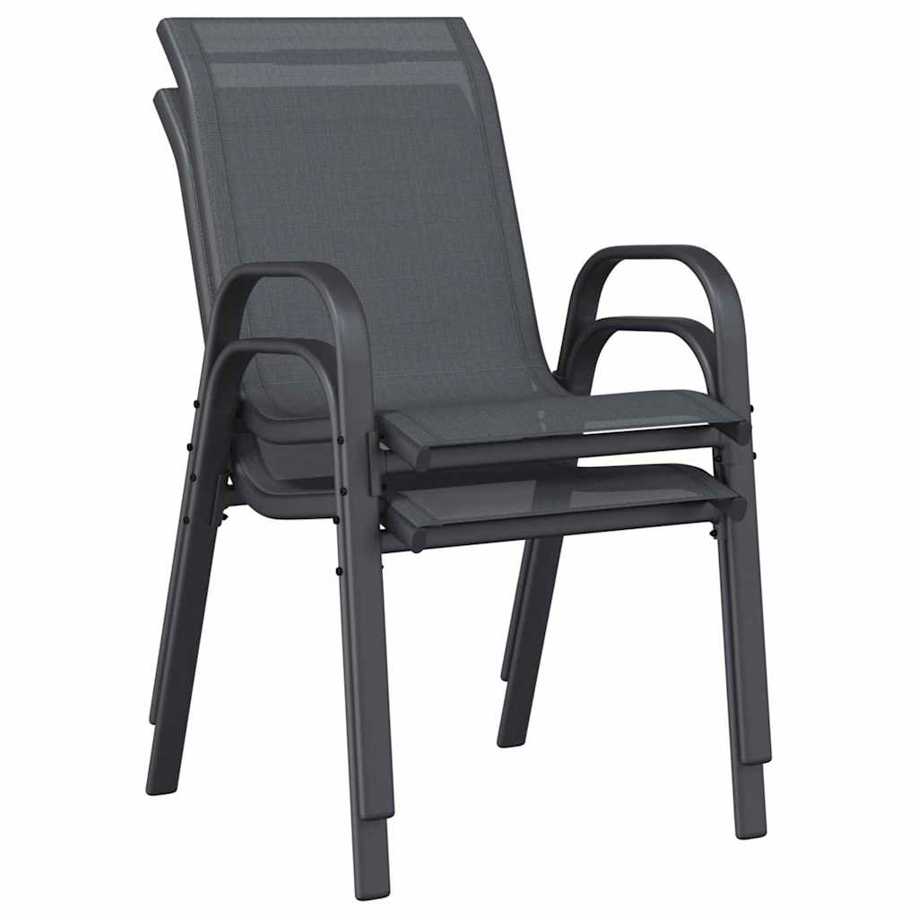 Ensemble bistro de jardin 3 pcs Gris Acier - XIOS