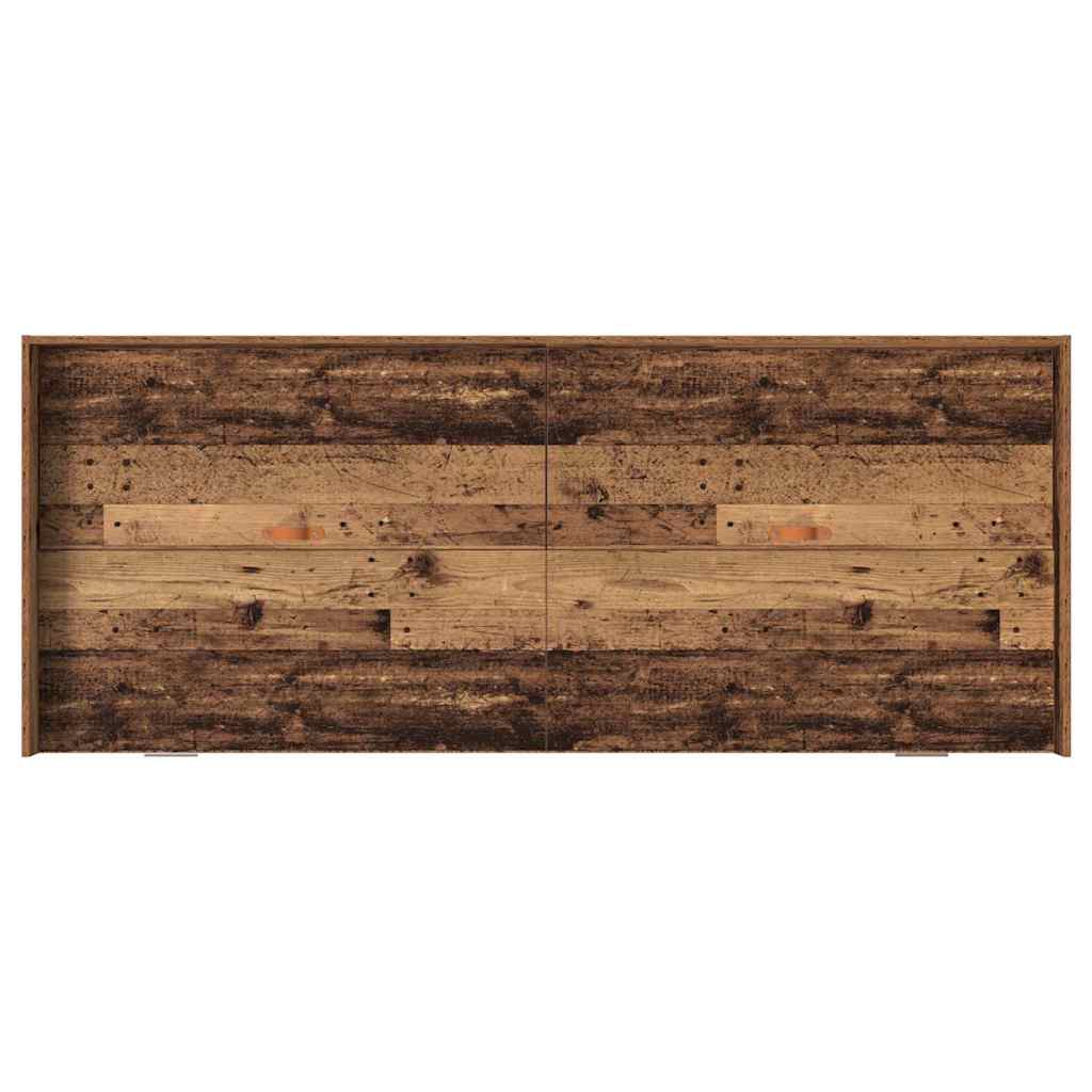 Cadre de lit avec rangement Bois Ancien 90 x 200 cm Bois d'ingénierie - XIOS