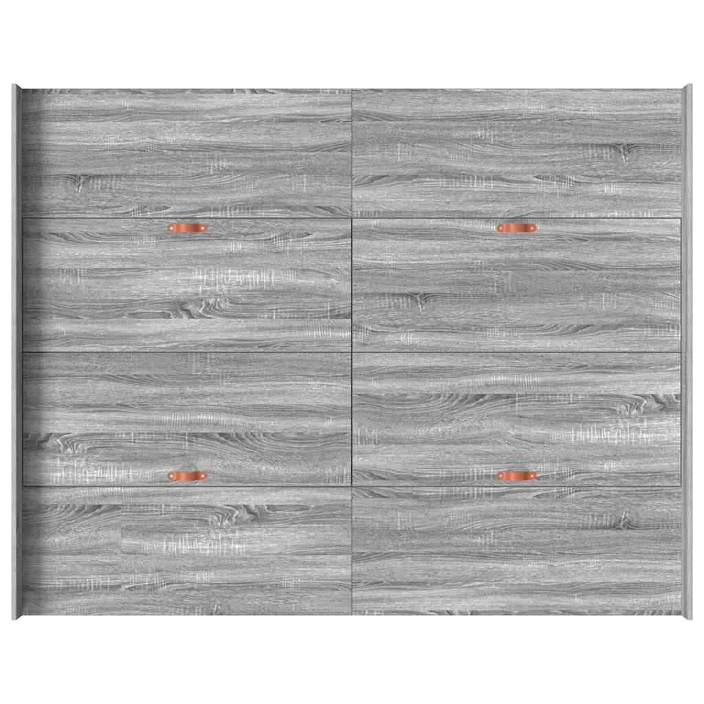 Cadre de lit avec rangement Sonoma gris 150 x 200 cm - XIOS