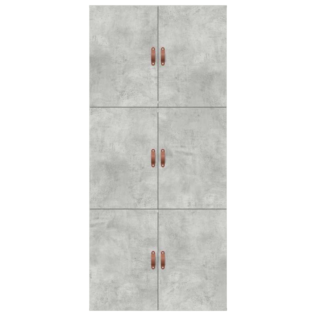 Cadre de lit Gris béton 200 x 80 x 31,5 cm Bois d'ingénierie - XIOS