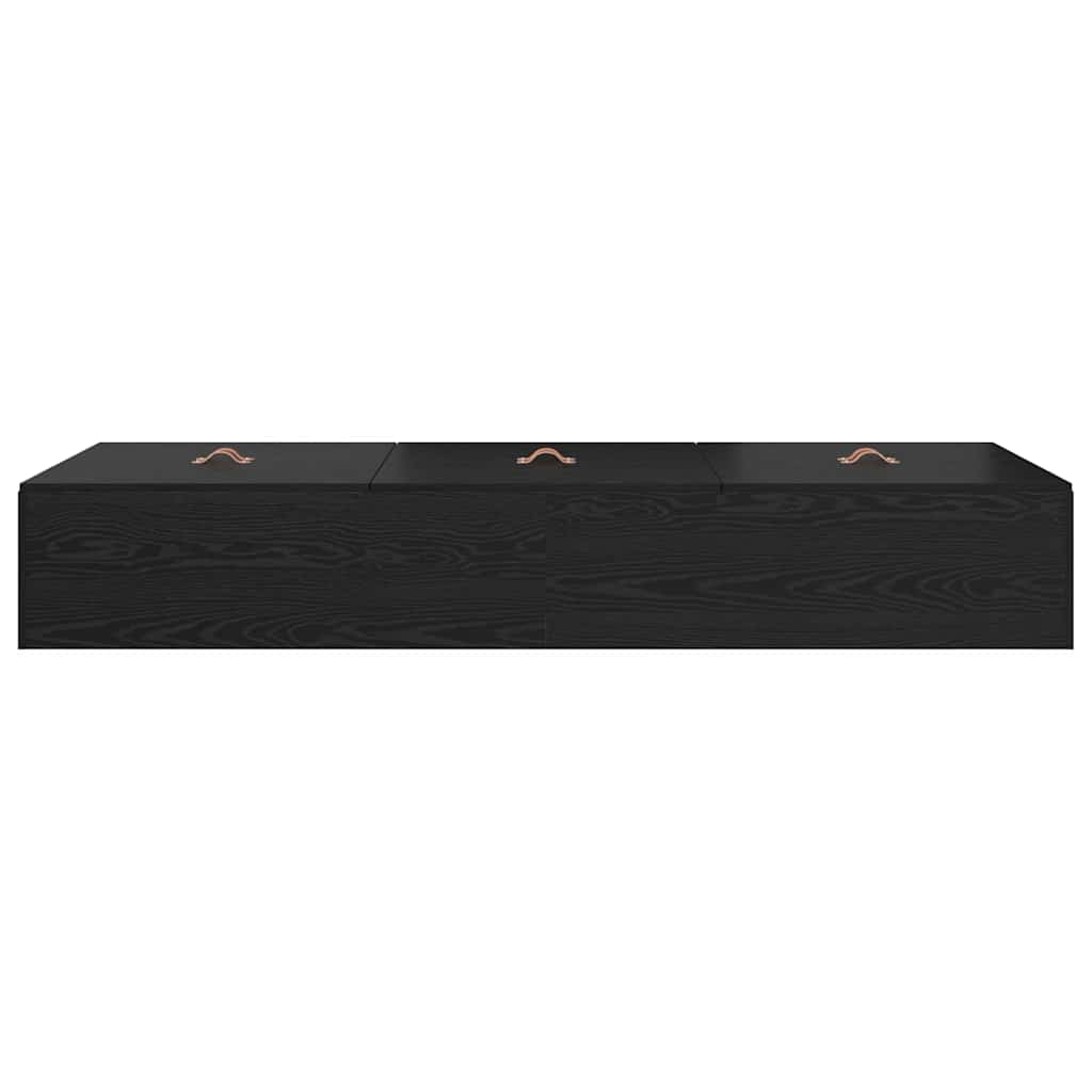 Cadre de lit Chêne noir 200 x 90 x 31,5 cm Bois d'ingénierie - XIOS