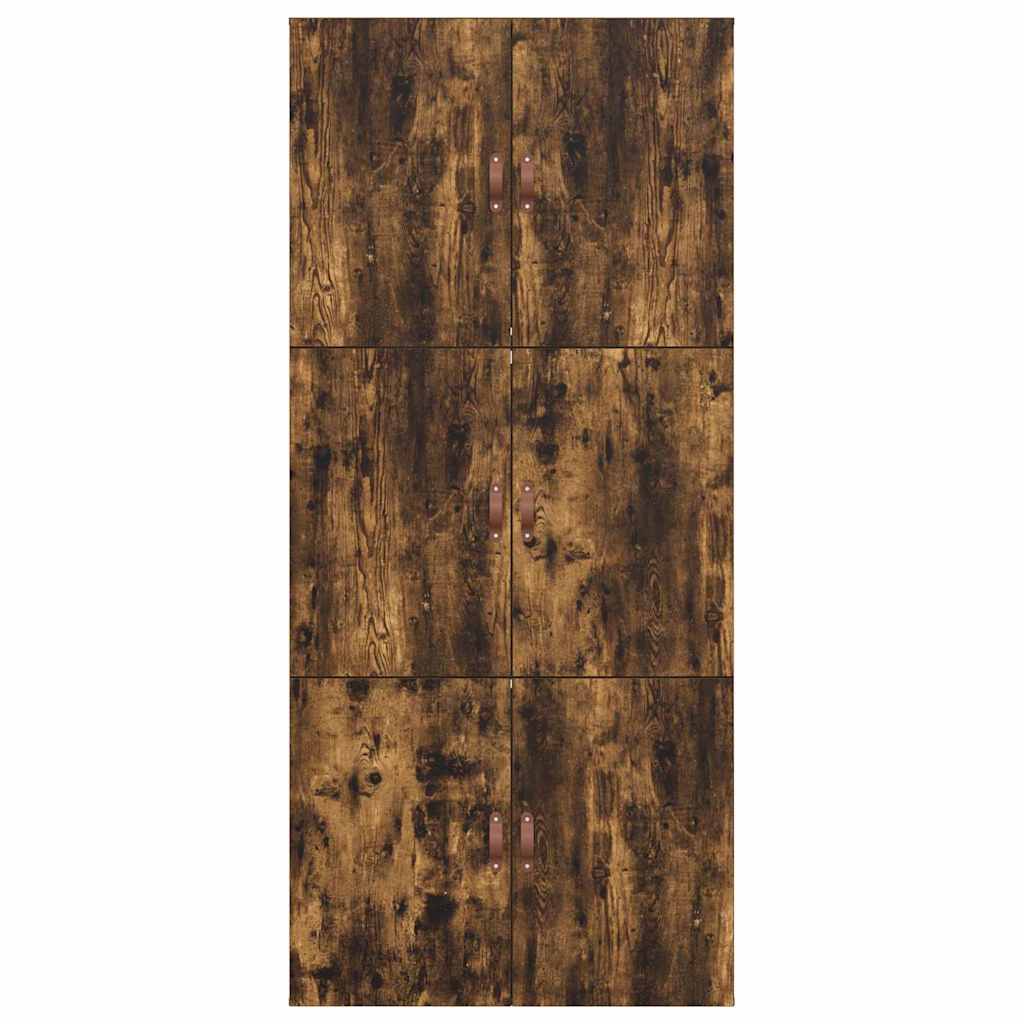 Cadre de lit Chêne fumé 190 x 90 x 31,5 cm Bois d'ingénierie - XIOS