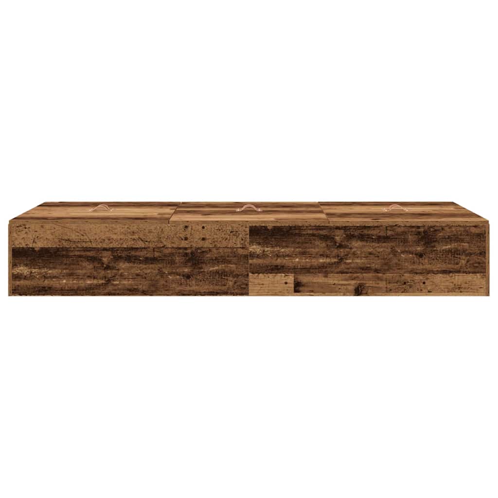 Cadre de lit Bois ancien 190 x 90 x 31,5 cm Bois d'ingénierie - XIOS