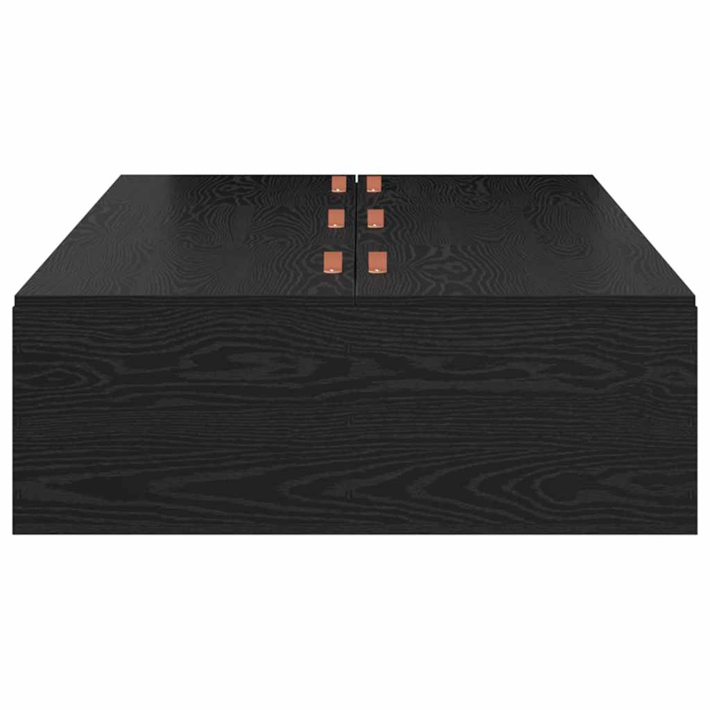 Cadre de lit Chêne noir 190 x 75 x 31,5 cm Bois d'ingénierie - XIOS