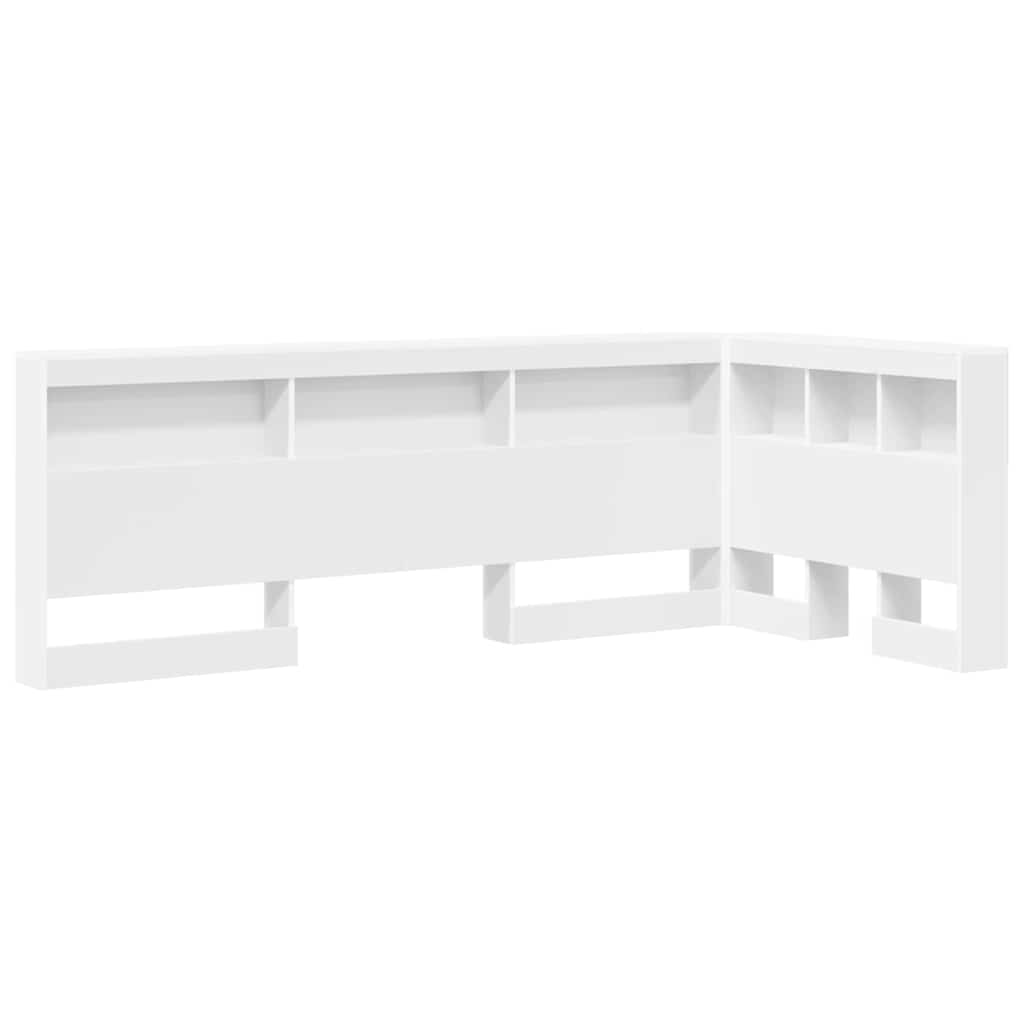 Tête de lit de rangement Blanc 80 cm Bois d'ingénierie - XIOS