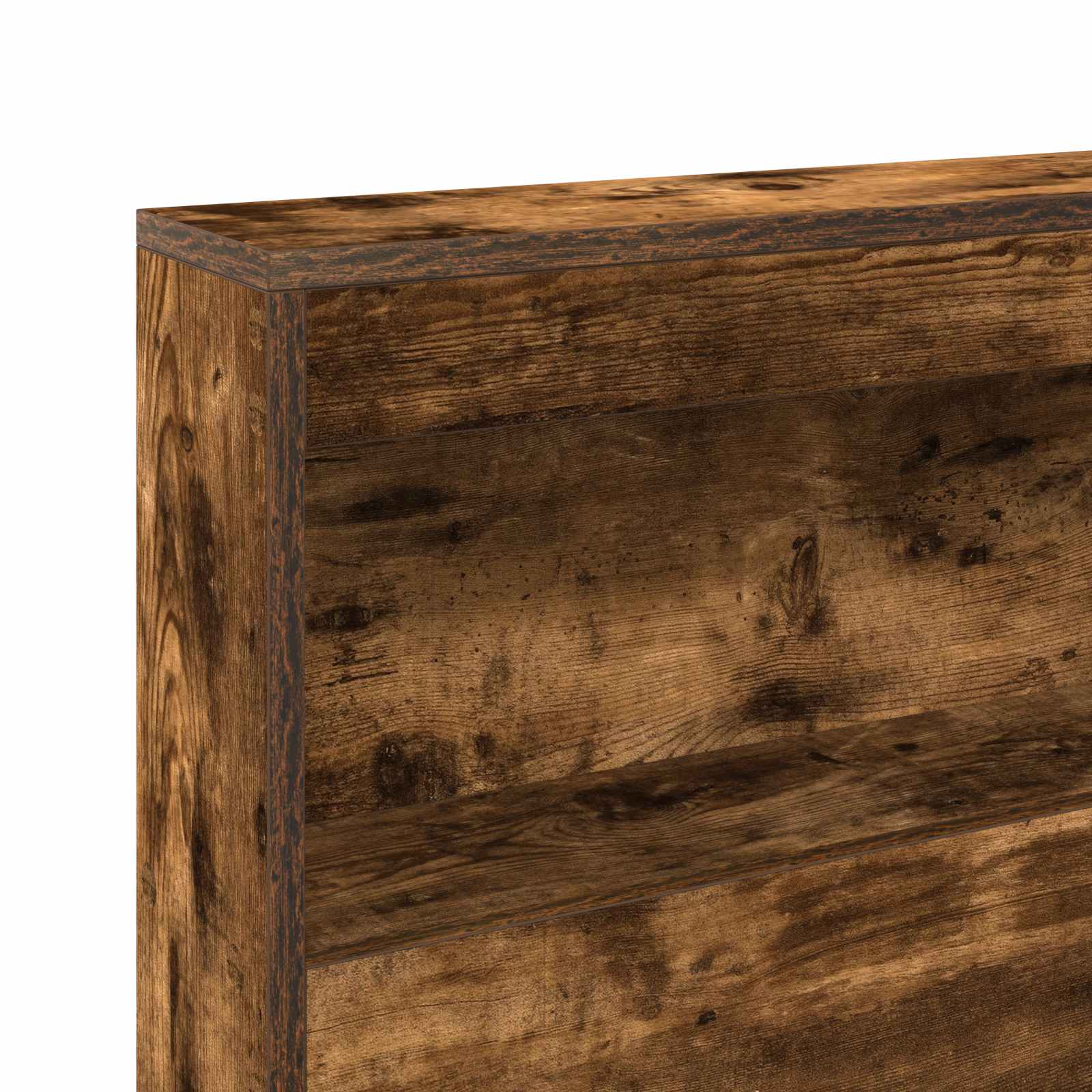 Tête de lit de rangement Chêne fumé 90 cm Bois d'ingénierie - XIOS