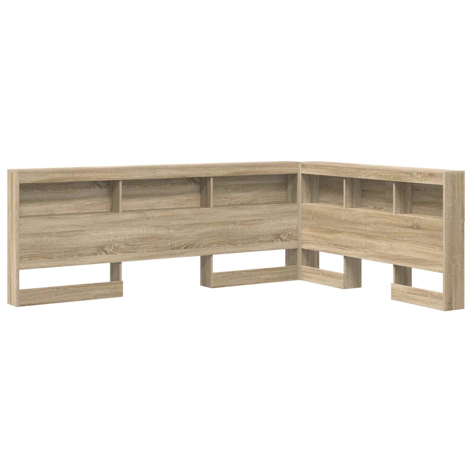 Tête de lit de rangement Chêne Sonoma 160 cm Bois d'ingénierie - XIOS