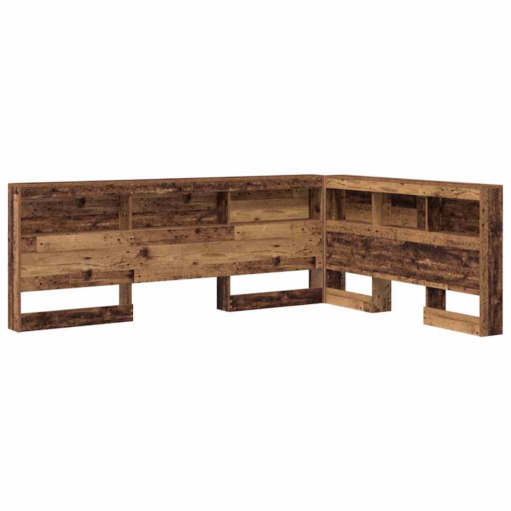 Tête de lit de rangement Bois ancien 160 cm Bois d'ingénierie - XIOS