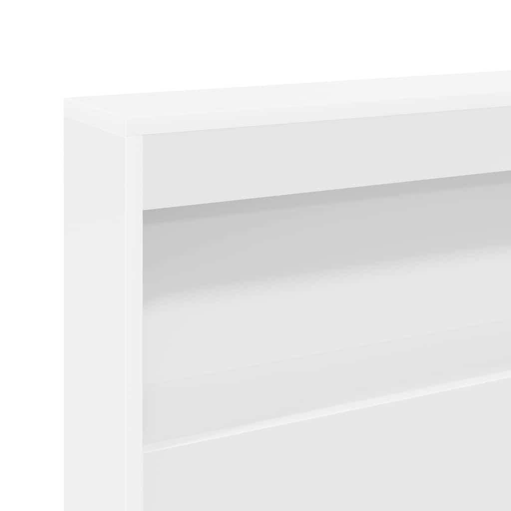 Tête de lit de rangement Blanc 90 cm Bois d'ingénierie - XIOS
