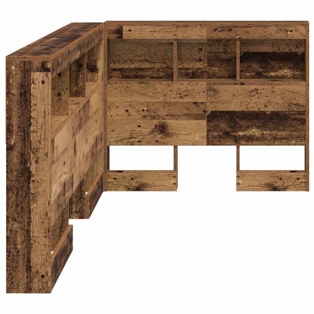 Tête de lit de rangement Bois ancien 75 cm Bois d'ingénierie - XIOS